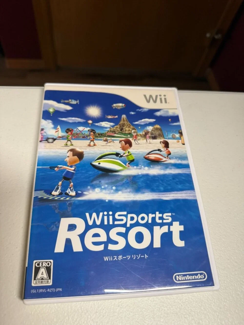 Nintendo Wii Sports Resort Wii Motion Plus Compatible Manual Included NTSC-J CIB
